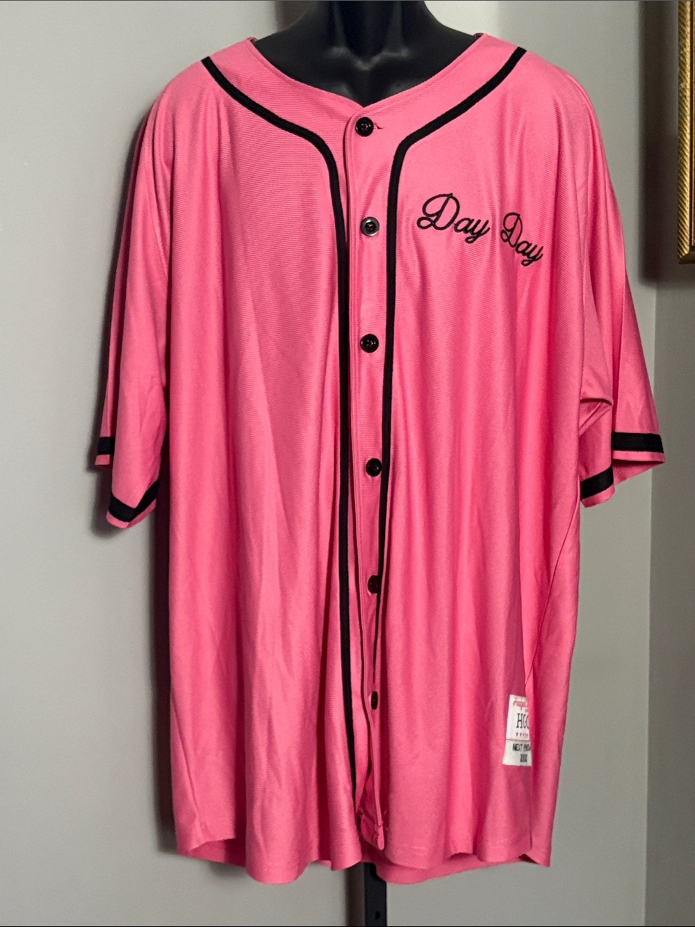 Pinky’s Record Store Day Day 4X Button Up Pink Jersey Next Friday Shirt